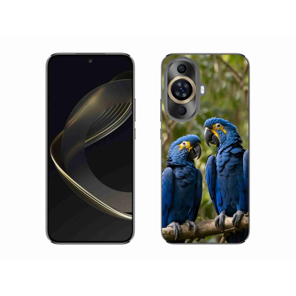 Gélový kryt mmCase na Huawei Nova 11 - papagájové duo