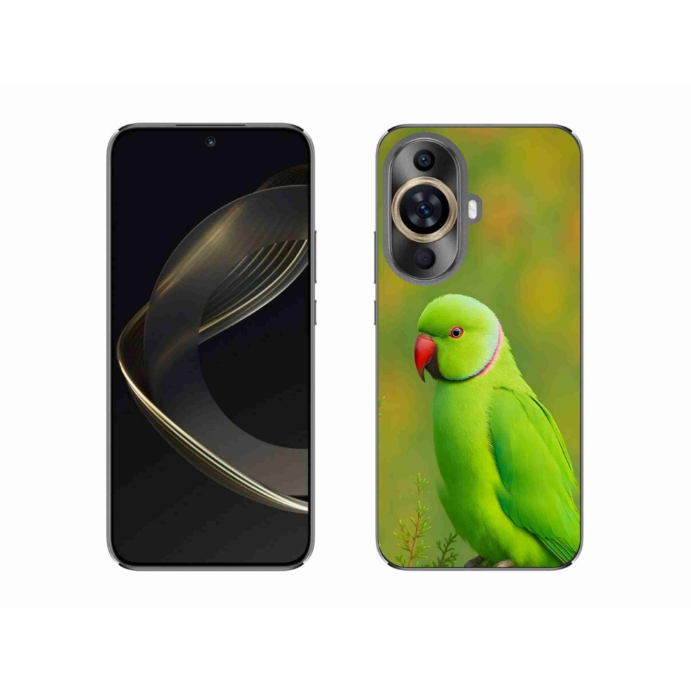Gélový kryt mmCase na Huawei Nova 11 - papagáj Alexandr 2