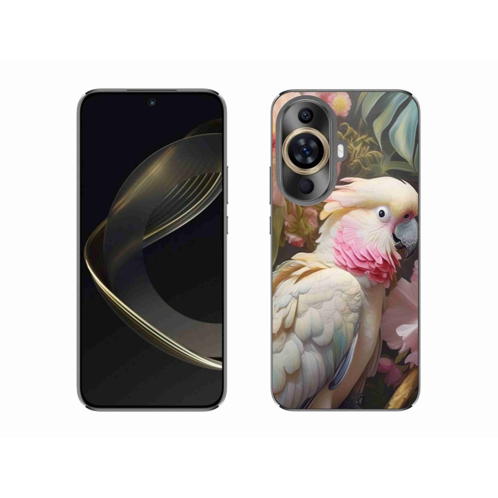 Gélový kryt mmCase na Huawei Nova 11 - papagáj kakadu ružový 2