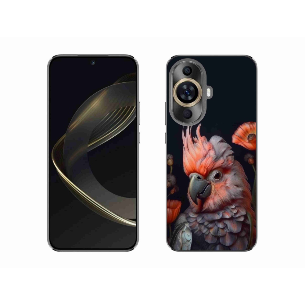 Gélový kryt mmCase na Huawei Nova 11 - papagáj kakadu vo farbách