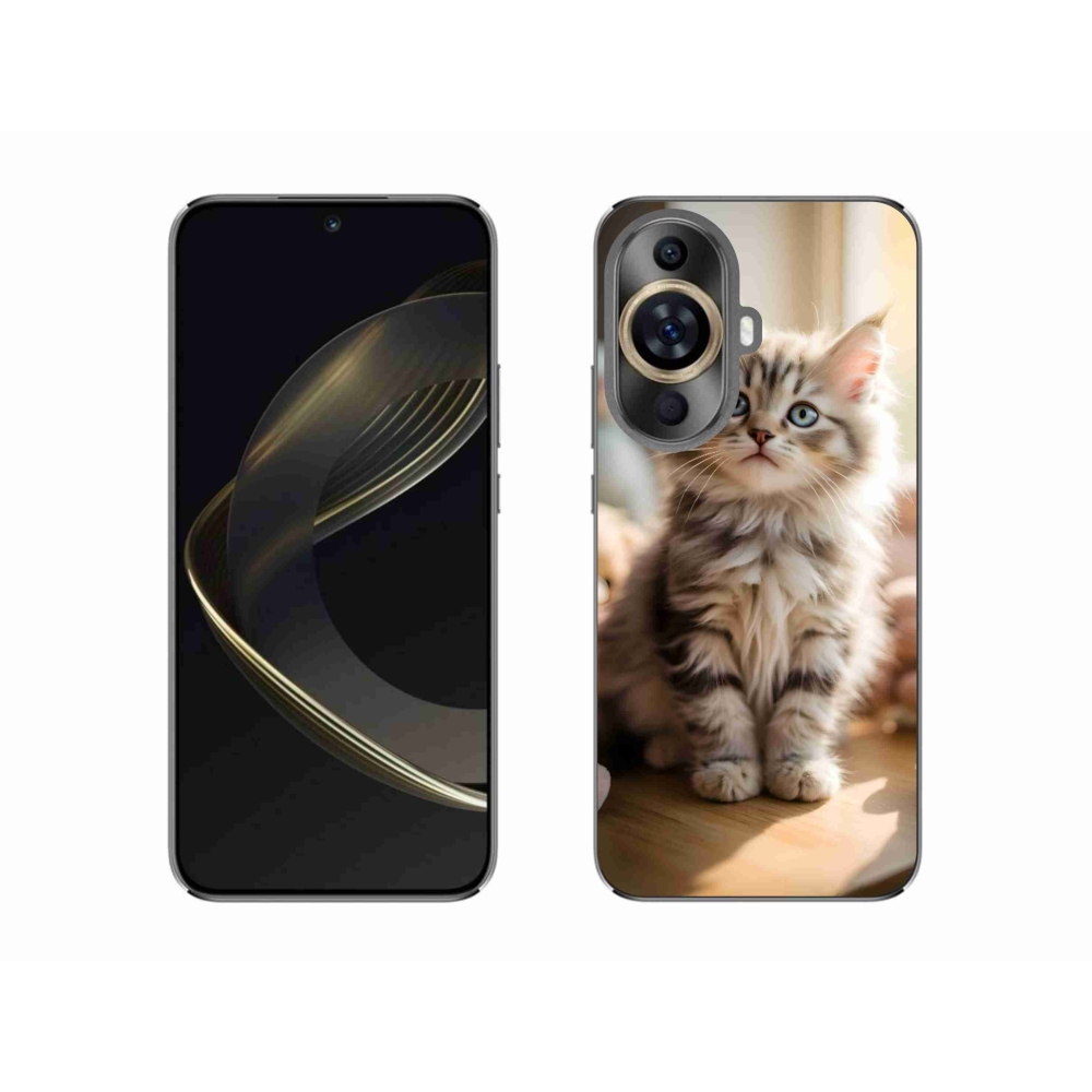 Gélový kryt mmCase na Huawei Nova 11 - roztomilé mačiatko 10