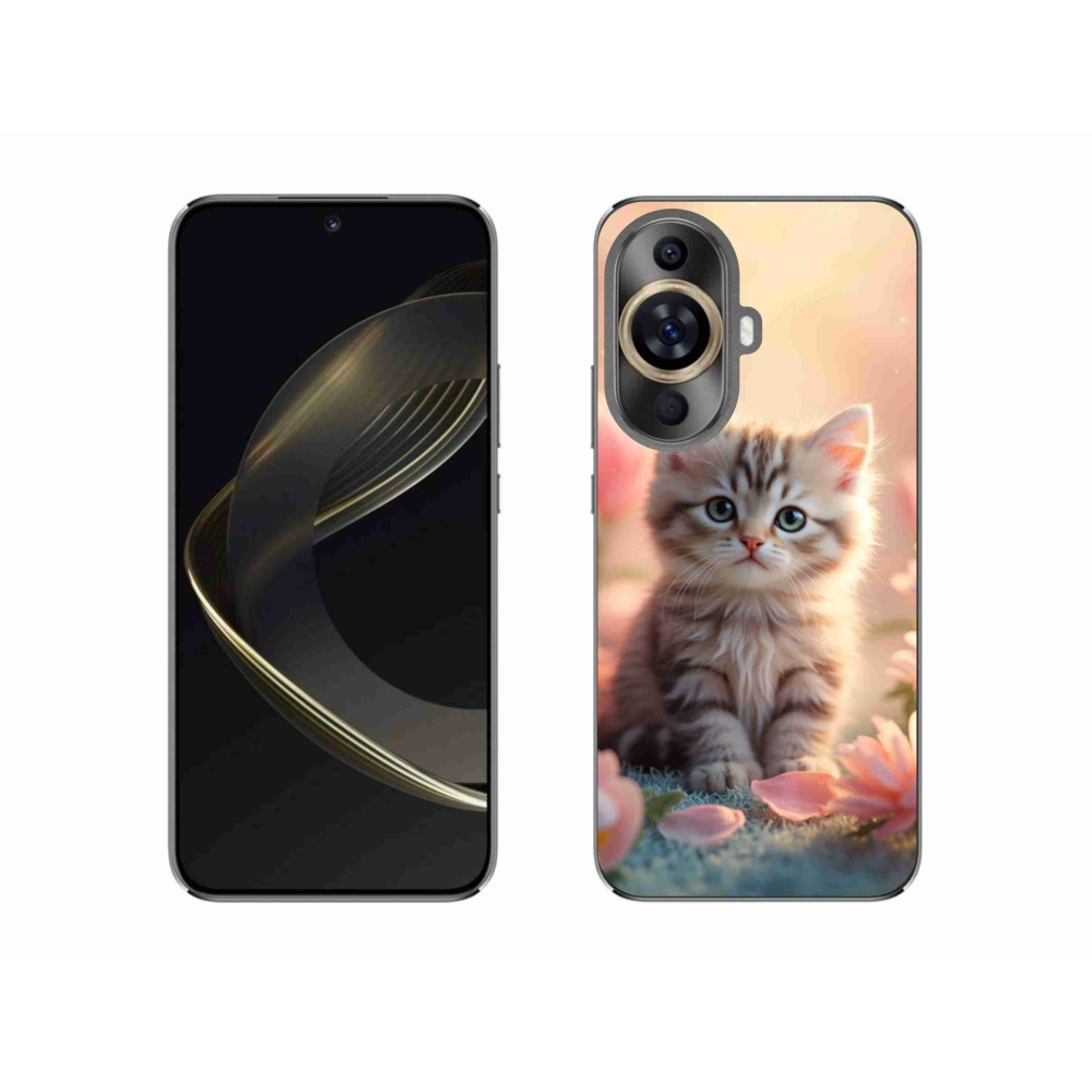 Gélový kryt mmCase na Huawei Nova 11 - roztomilé mačiatko 8