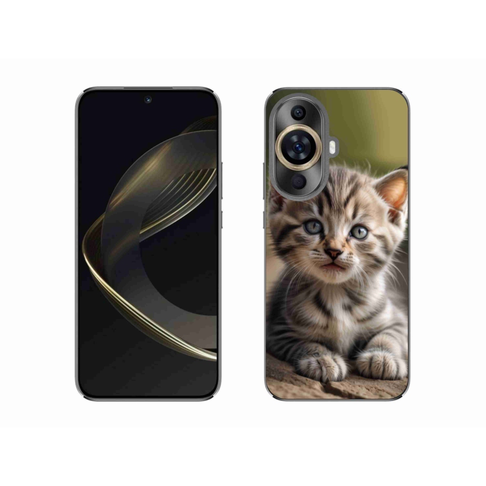 Gélový kryt mmCase na Huawei Nova 11 - roztomilé mačiatko 9