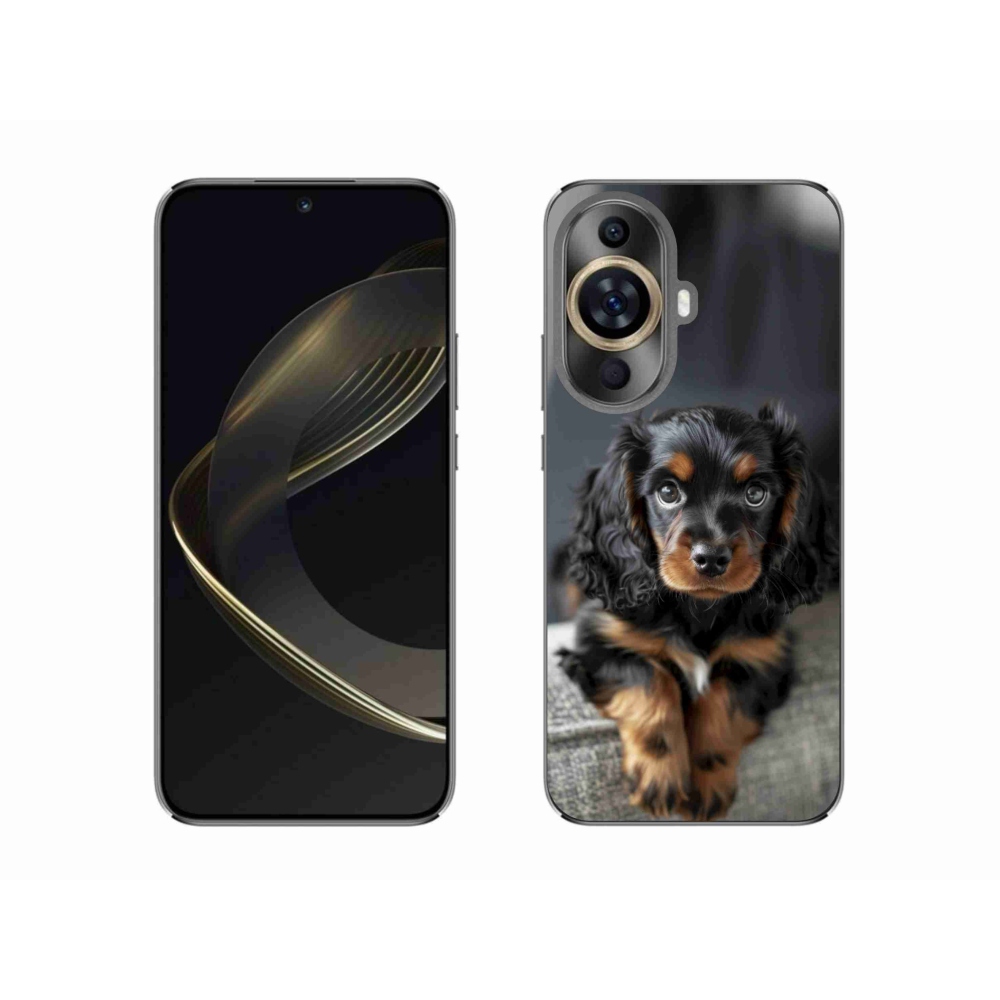 Gélový kryt mmCase na Huawei Nova 11 - roztomilý dlhosrstý jazvečík