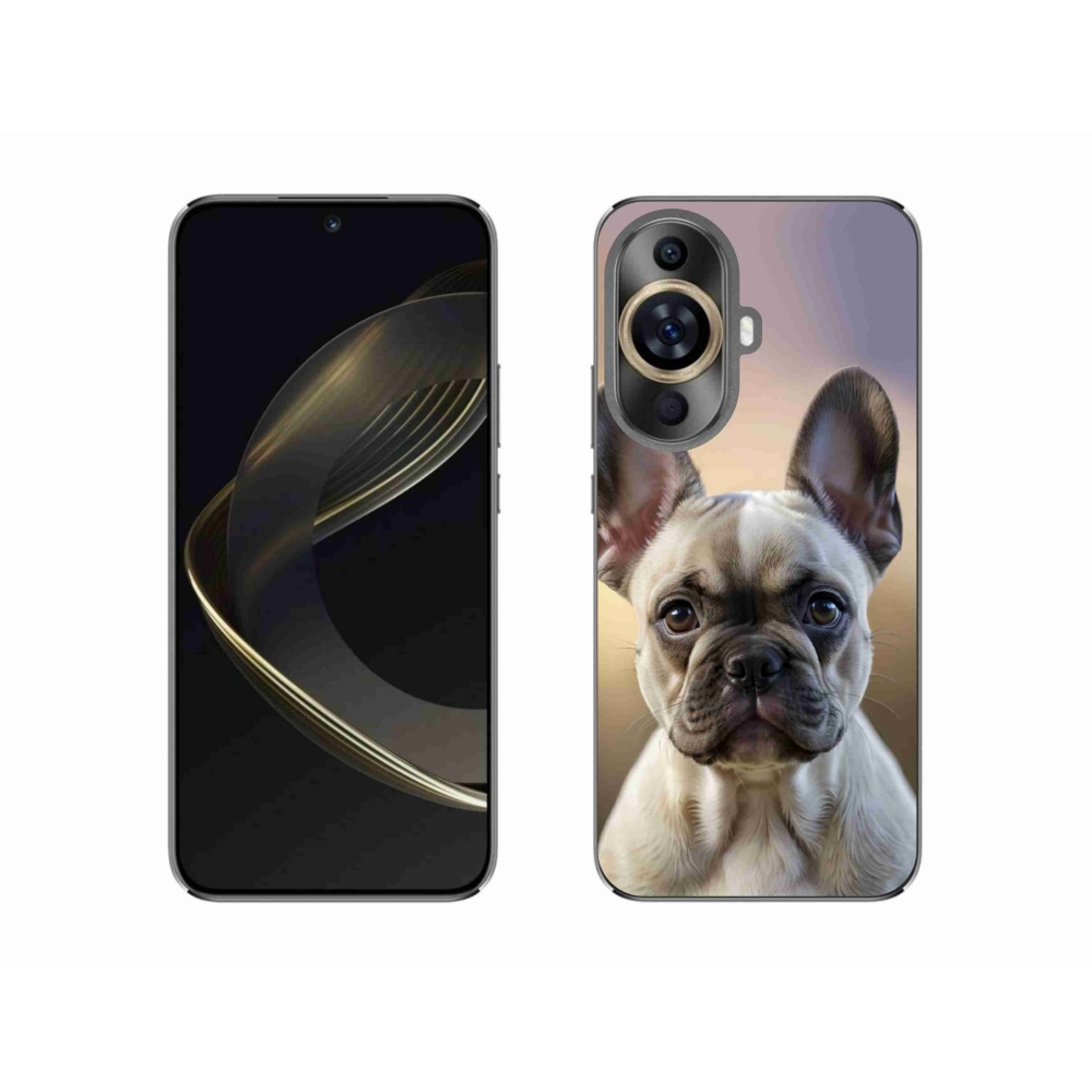 Gélový kryt mmCase na Huawei Nova 11 - roztomilý francúzsky buldoček