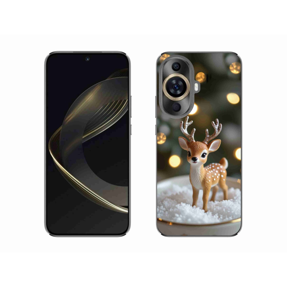 Gélový kryt mmCase na Huawei Nova 11 - roztomilý vianočný jeleň