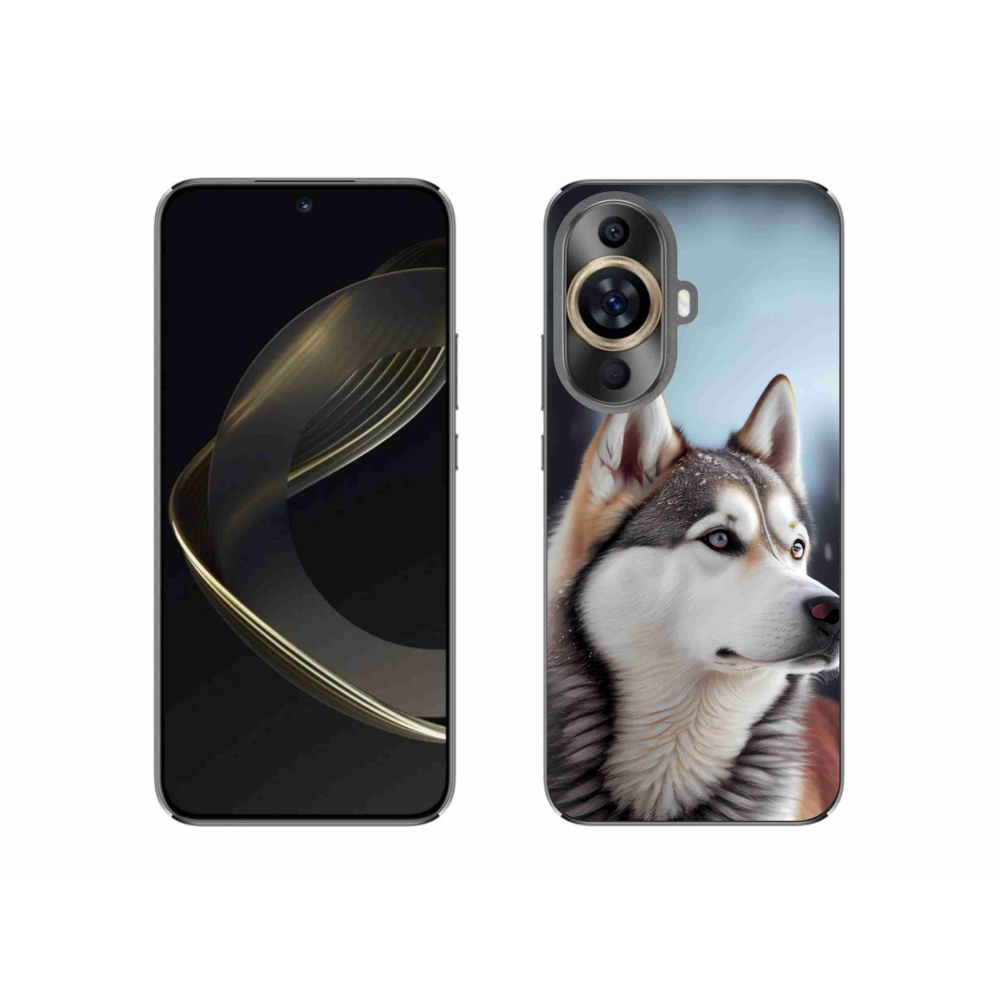 Gélový kryt mmCase na Huawei Nova 11 - sibírsky husky