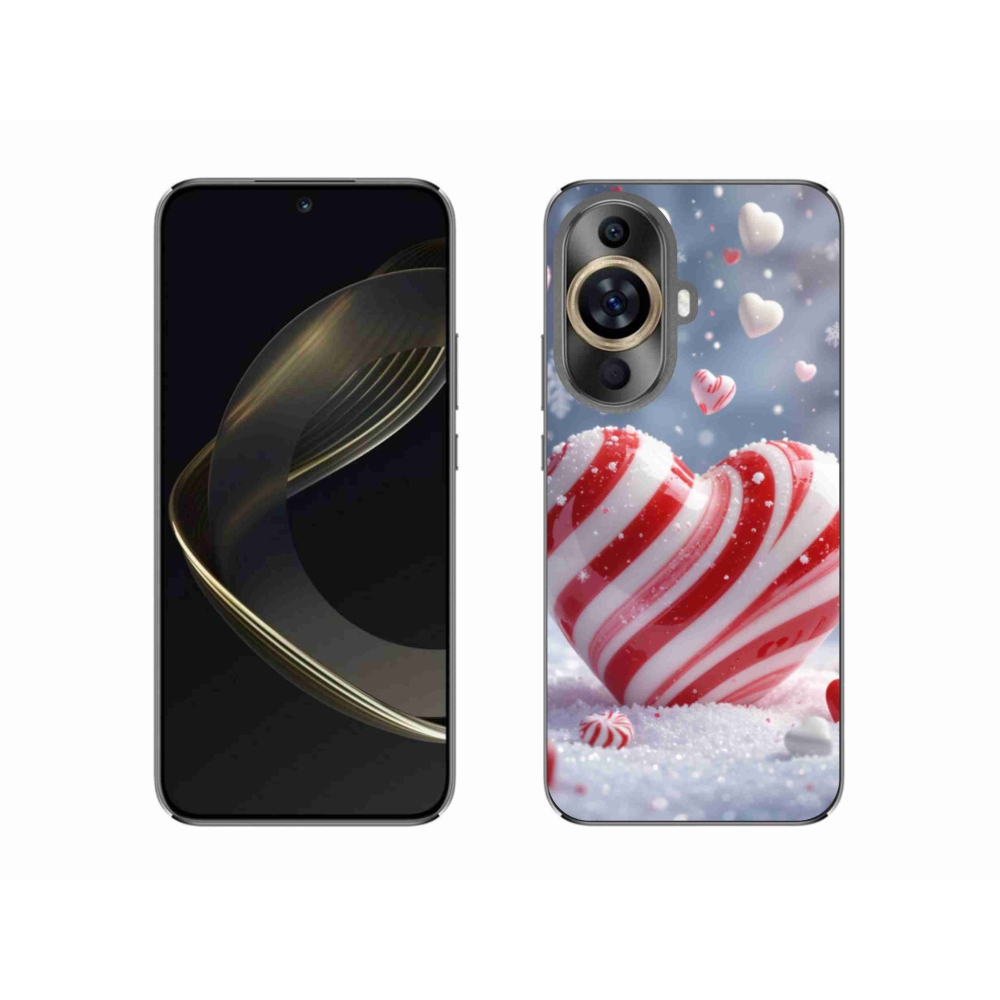 Gélový kryt mmCase na Huawei Nova 11 - sladké srdce