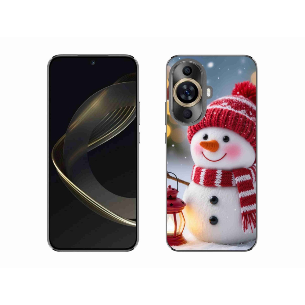 Gélový kryt mmCase na Huawei Nova 11 - snehuliak 2