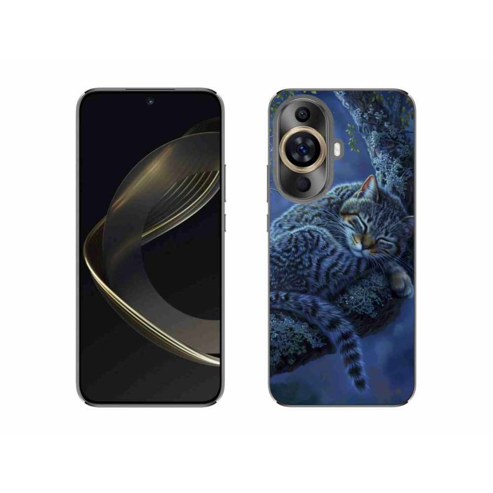 Gélový kryt mmCase na Huawei Nova 11 - spiaca mačka