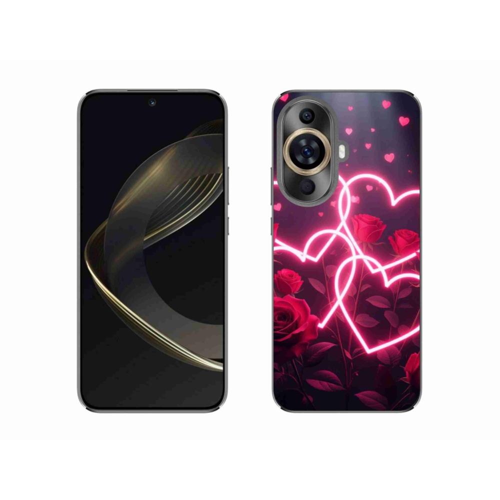 Gélový kryt mmCase na Huawei Nova 11 - srdce lásky