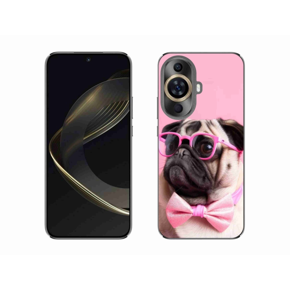 Gélový kryt mmCase na Huawei Nova 11 - štýlový mops