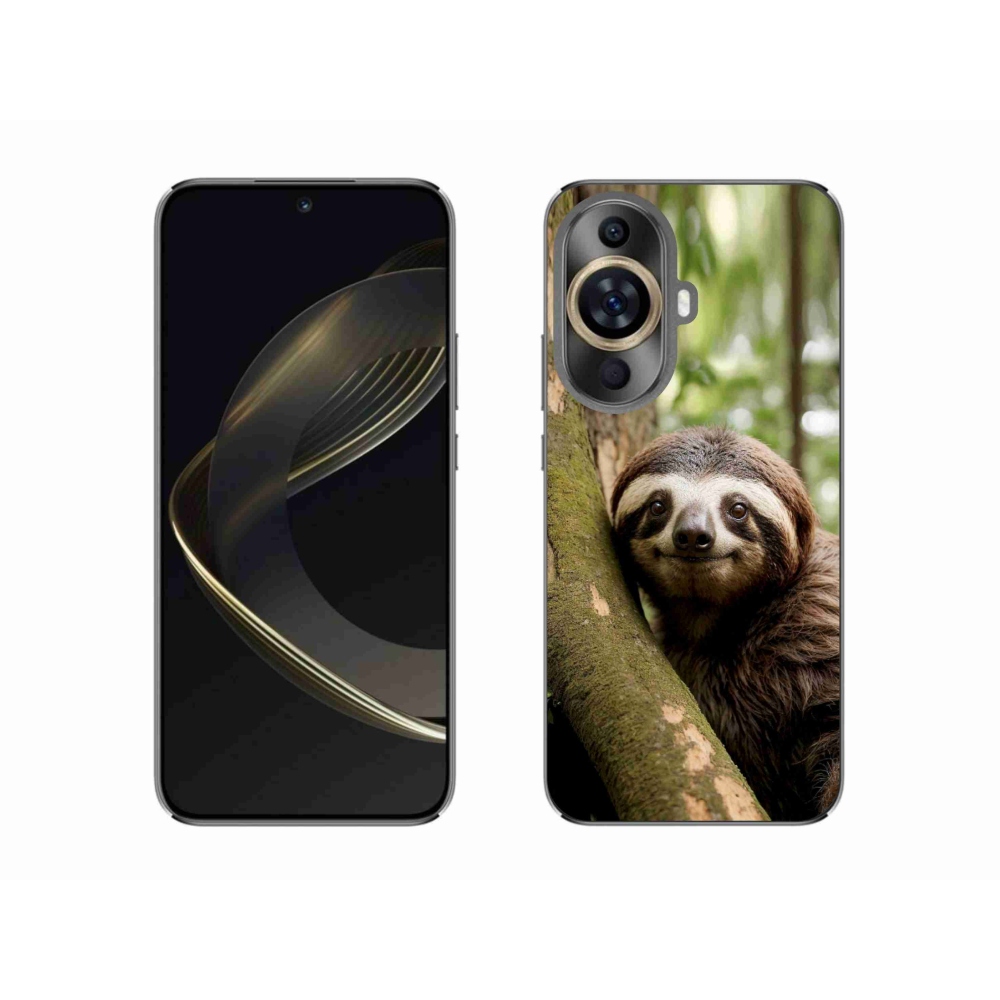 Gélový kryt mmCase na Huawei Nova 11 - usmievavý leňochod