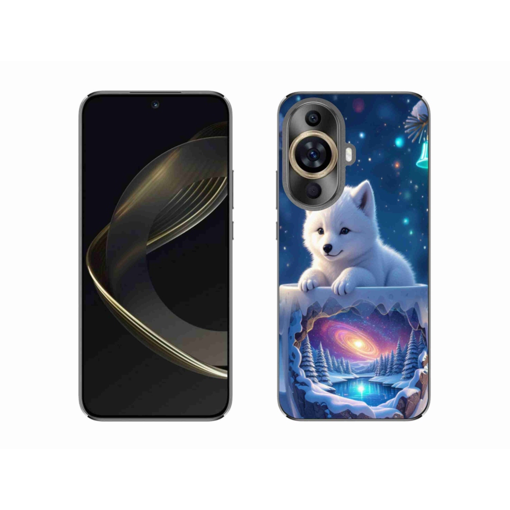 Gélový kryt mmCase na Huawei Nova 11 - vianočné šteňa