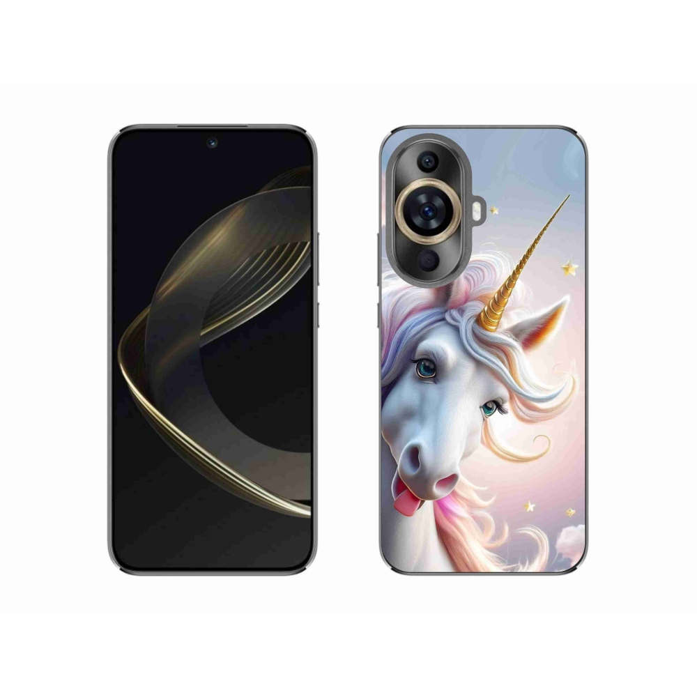 Gélový kryt mmCase na Huawei Nova 11 - veselý jednorožec