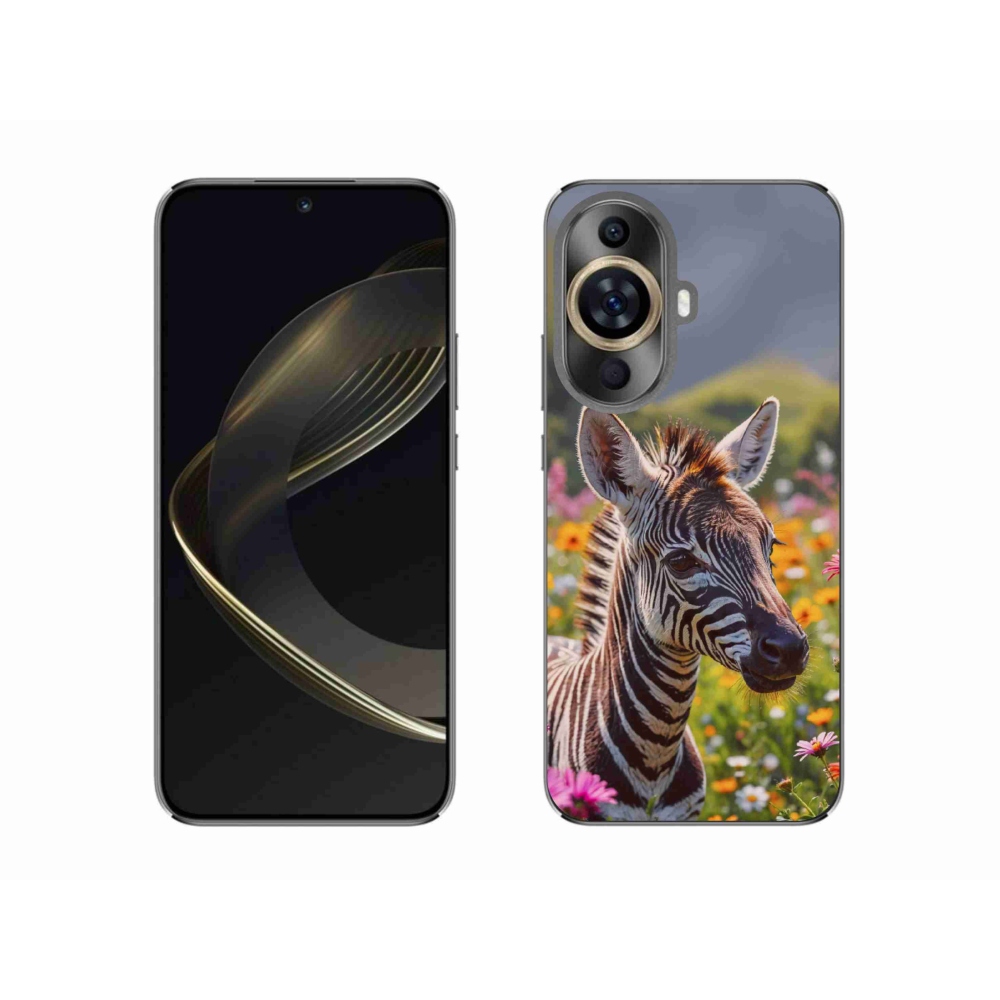 Gélový kryt mmCase na Huawei Nova 11 - zebra na lúke