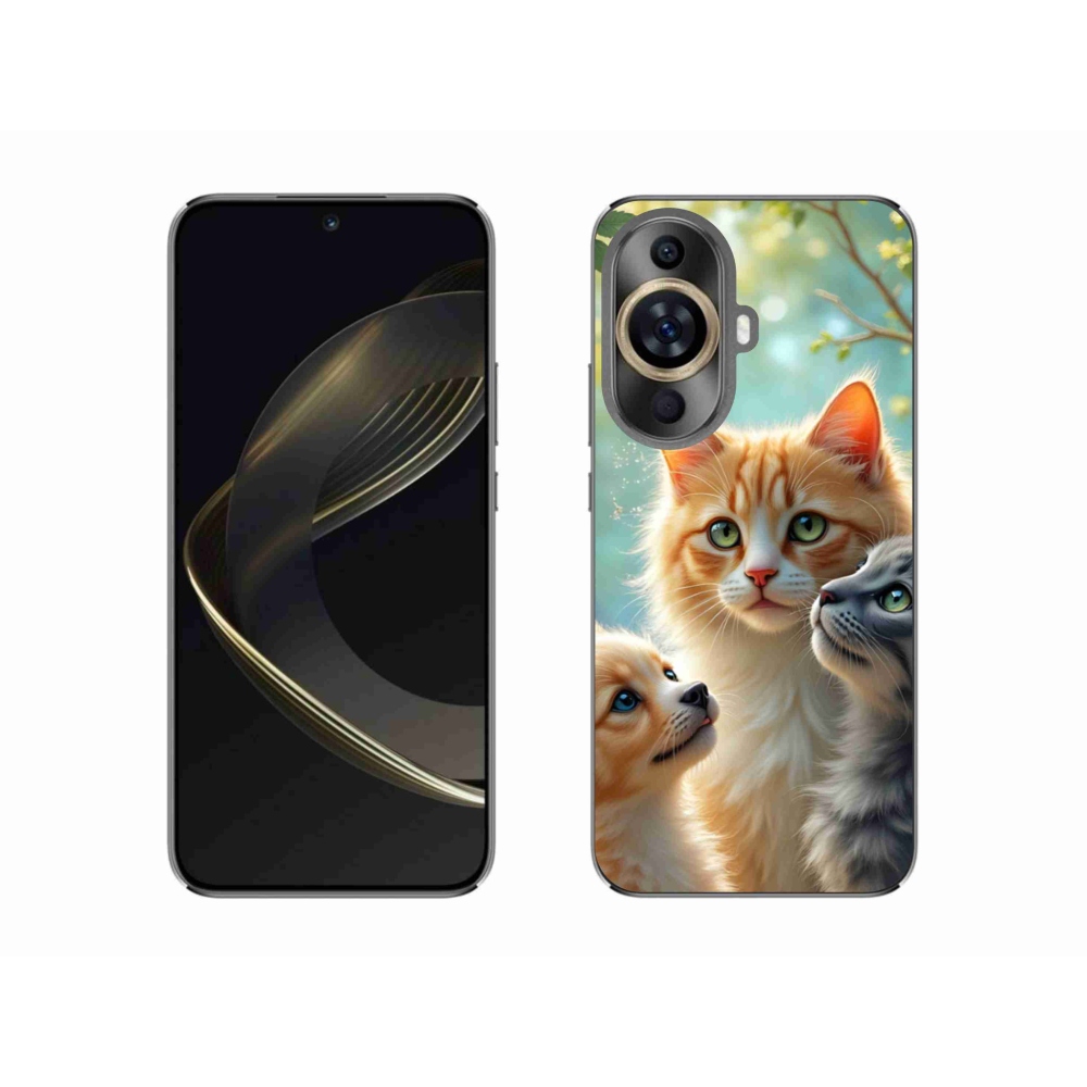 Gélový kryt mmCase na Huawei Nova 11 - zvieracie priateľstvo 2
