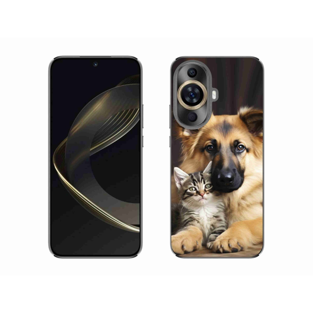 Gélový kryt mmCase na Huawei Nova 11 - zvieracie priateľstvo