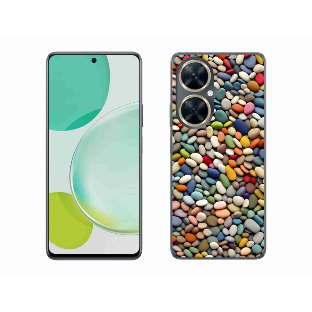 Gélový kryt mmCase na Huawei Nova 11i - farebné kamienky 2