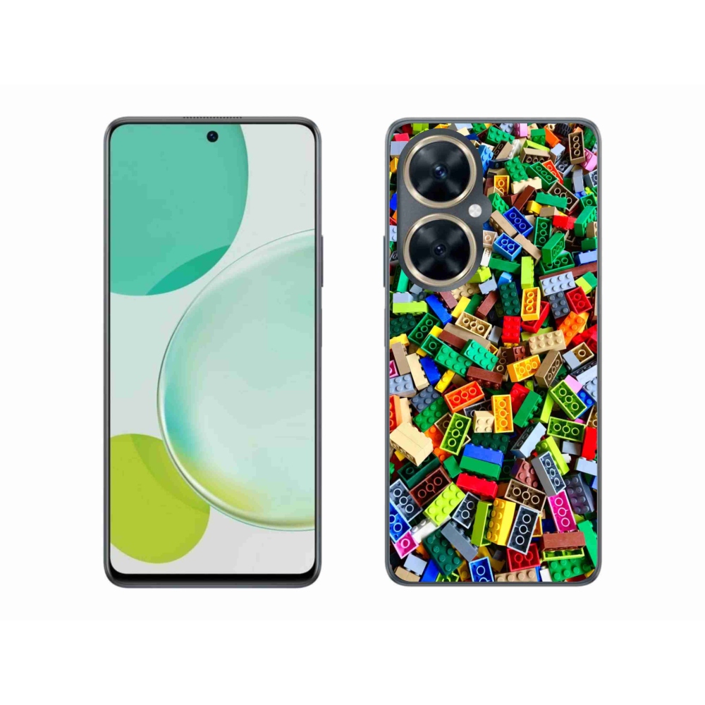 Gélový kryt mmCase na Huawei Nova 11i - farebné stavebné kocky