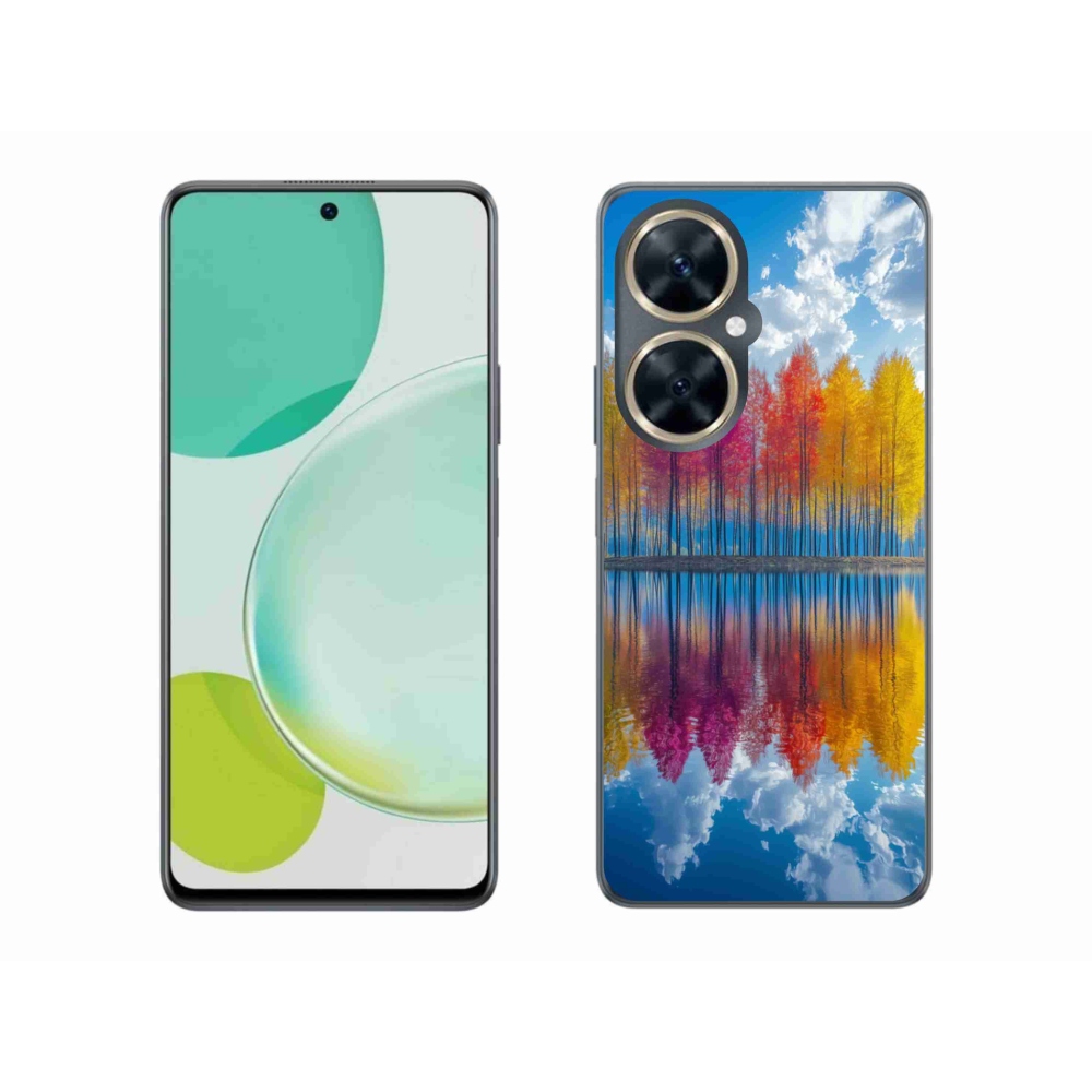 Gélový kryt mmCase na Huawei Nova 11i - farebné stromy