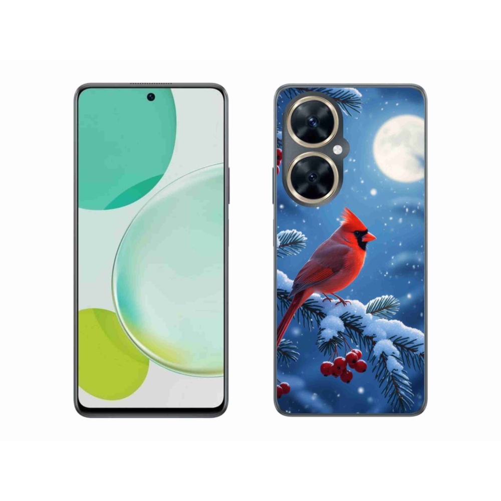 Gélový kryt mmCase na Huawei Nova 11i - kardinál červený