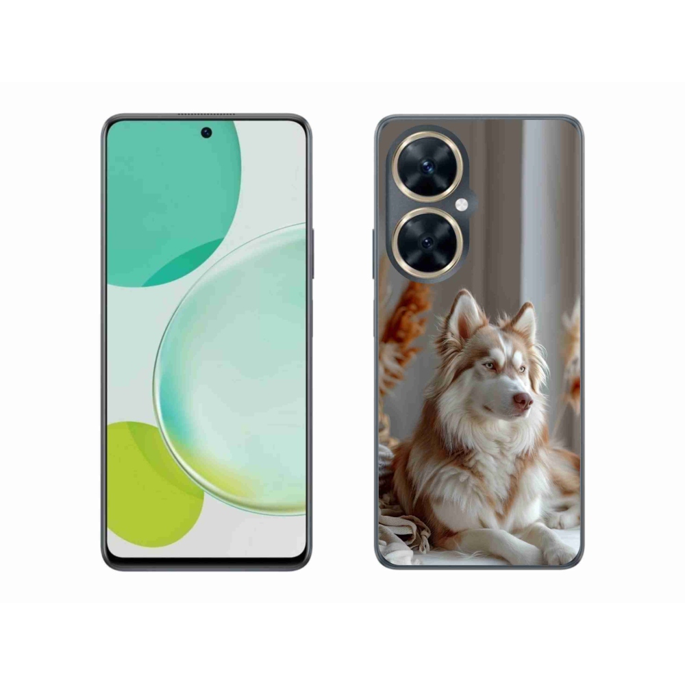 Gélový kryt mmCase na Huawei Nova 11i - pokojný sibírsky husky