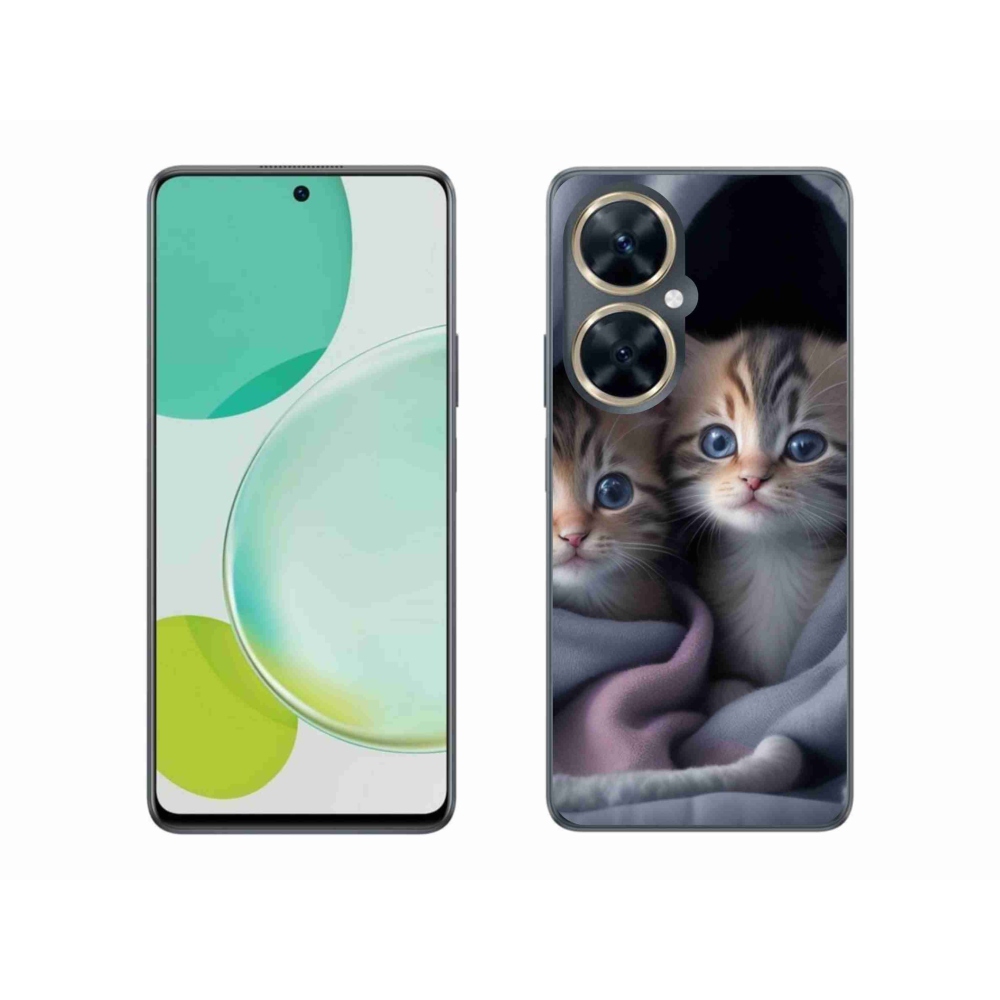 Gélový kryt mmCase na Huawei Nova 11i - mačacie duo 2