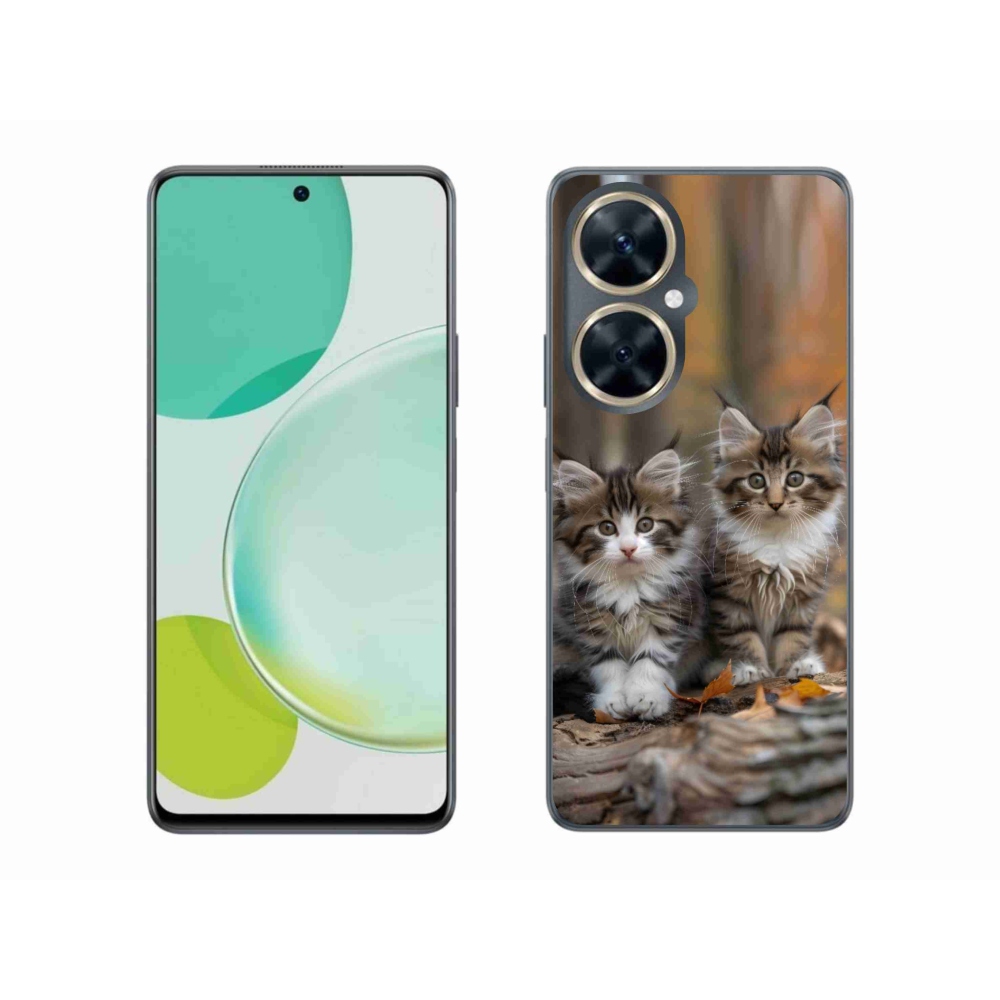 Gélový kryt mmCase na Huawei Nova 11i - mačacie duo 3