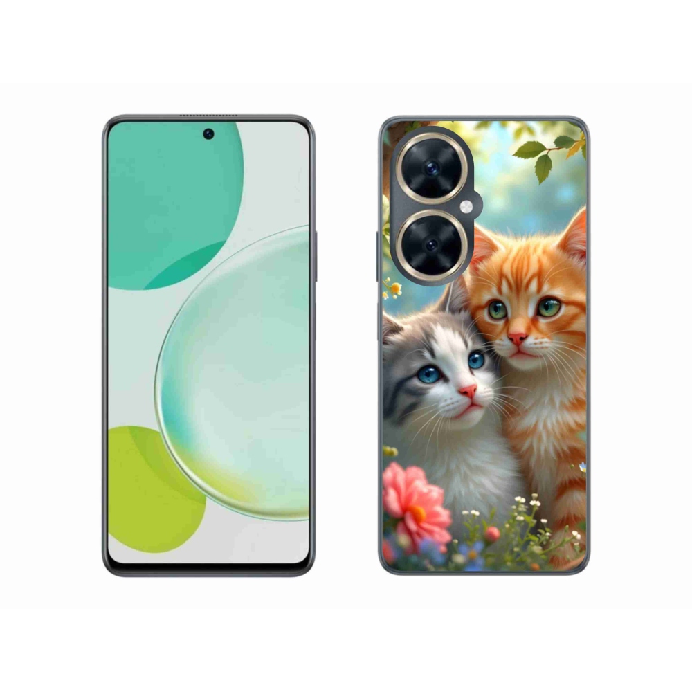 Gélový kryt mmCase na Huawei Nova 11i - mačacia láska 2