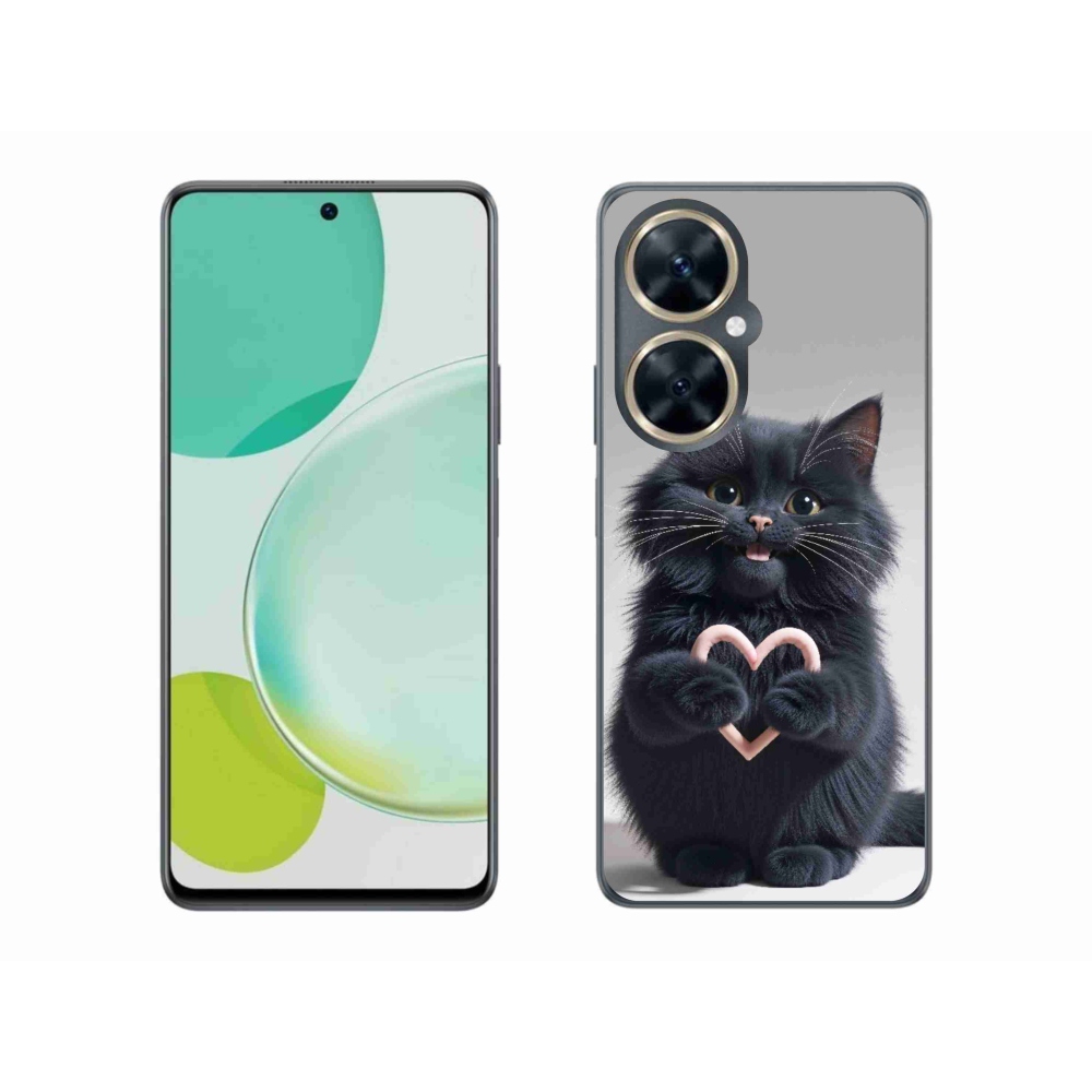 Gélový kryt mmCase na Huawei Nova 11i - mačacia láska 3