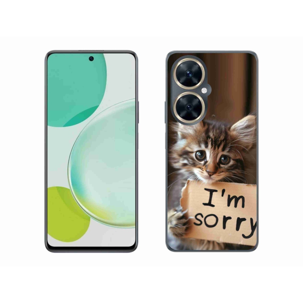 Gélový kryt mmCase na Huawei Nova 11i - mačacie ospravedlnenie