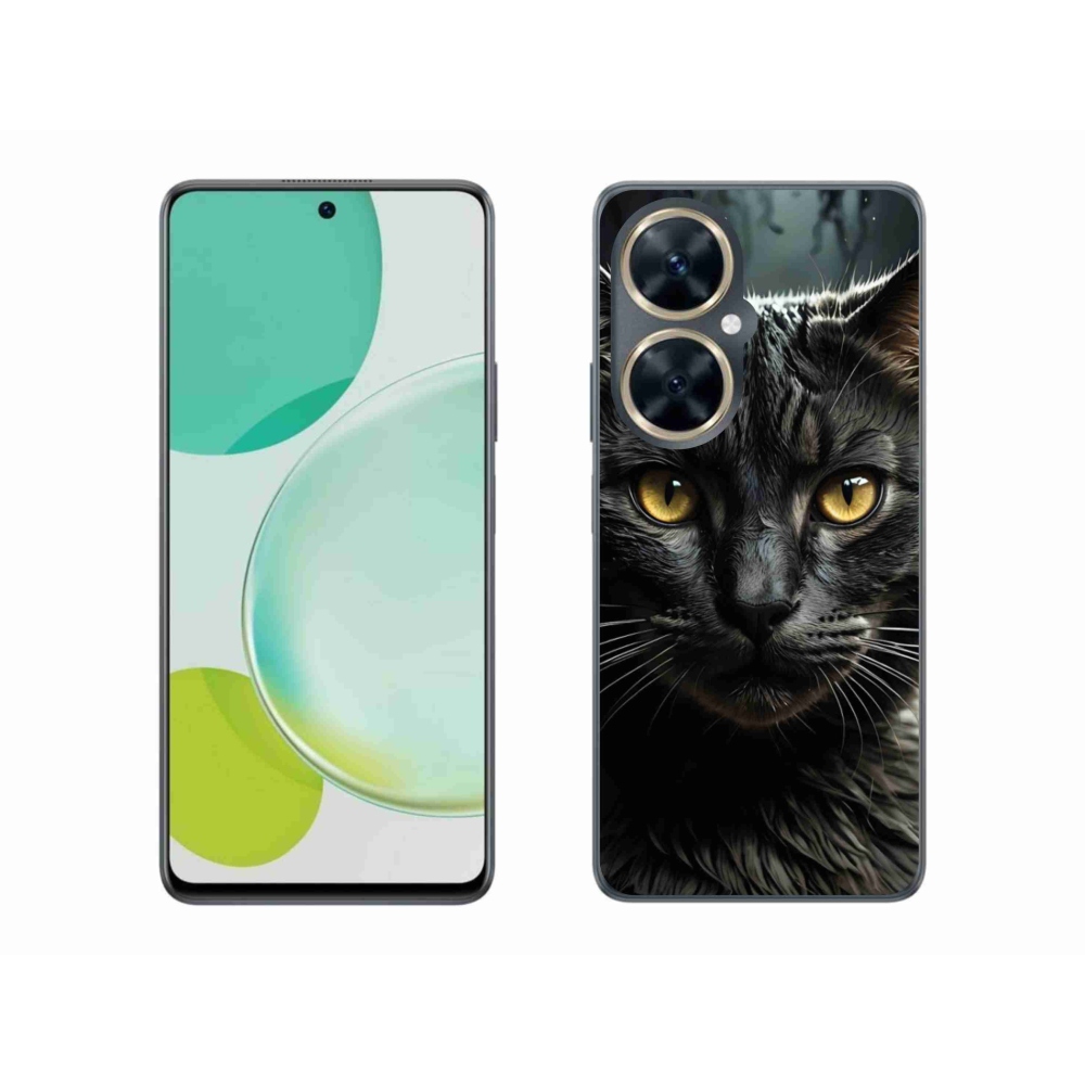 Gélový kryt mmCase na Huawei Nova 11i - mačacie pohľad 3