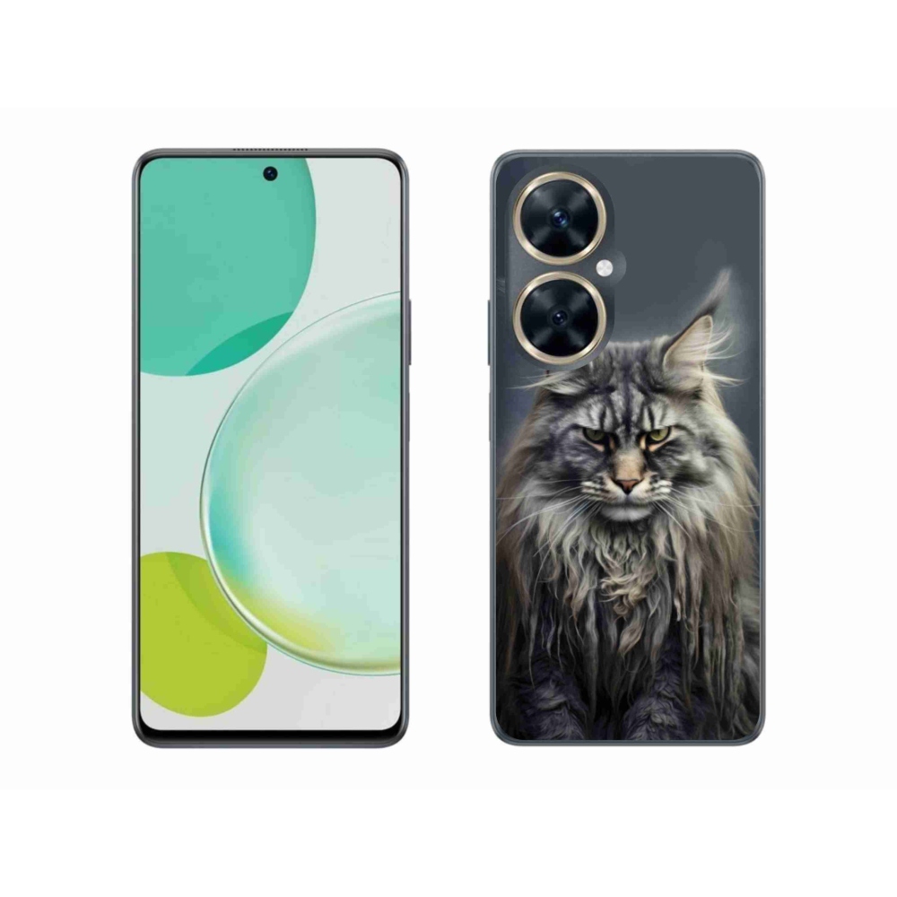 Gélový kryt mmCase na Huawei Nova 11i - mačacie pohľad 4