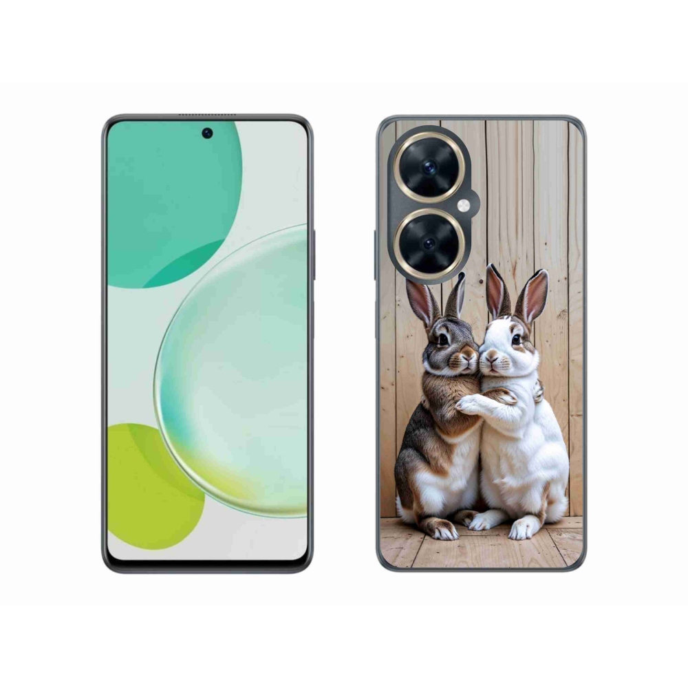 Gélový kryt mmCase na Huawei Nova 11i - králičie pár