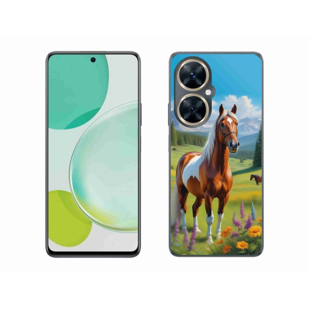 Gélový kryt mmCase na Huawei Nova 11i - kôň na lúke