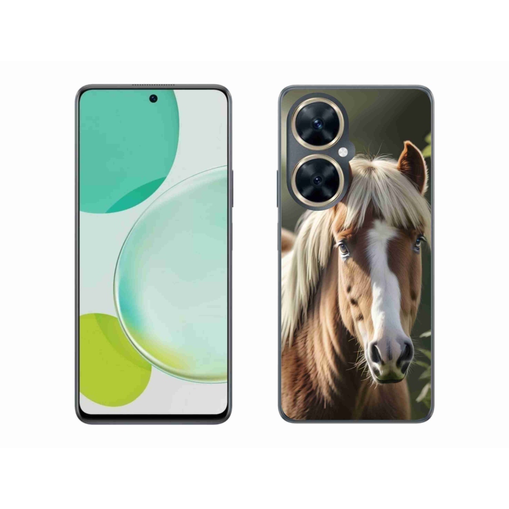Gélový kryt mmCase na Huawei Nova 11i - kôň so svetlou hrivou