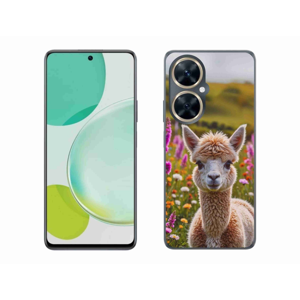 Gélový kryt mmCase na Huawei Nova 11i - lama na lúke