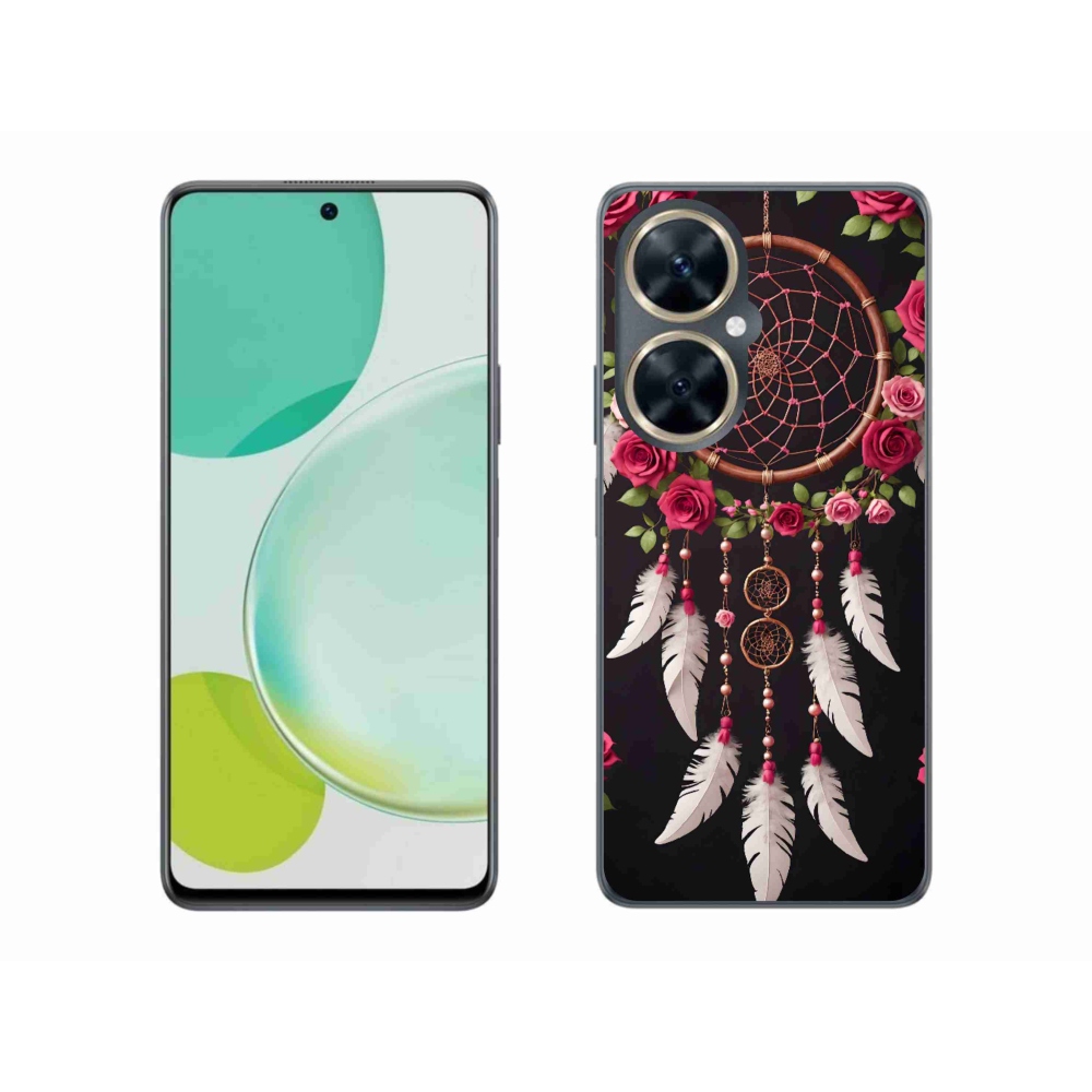 Gélový kryt mmCase na Huawei Nova 11i - lapač snov s ružami