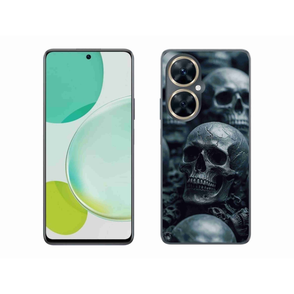 Gélový kryt mmCase na Huawei Nova 11i - lebka 2
