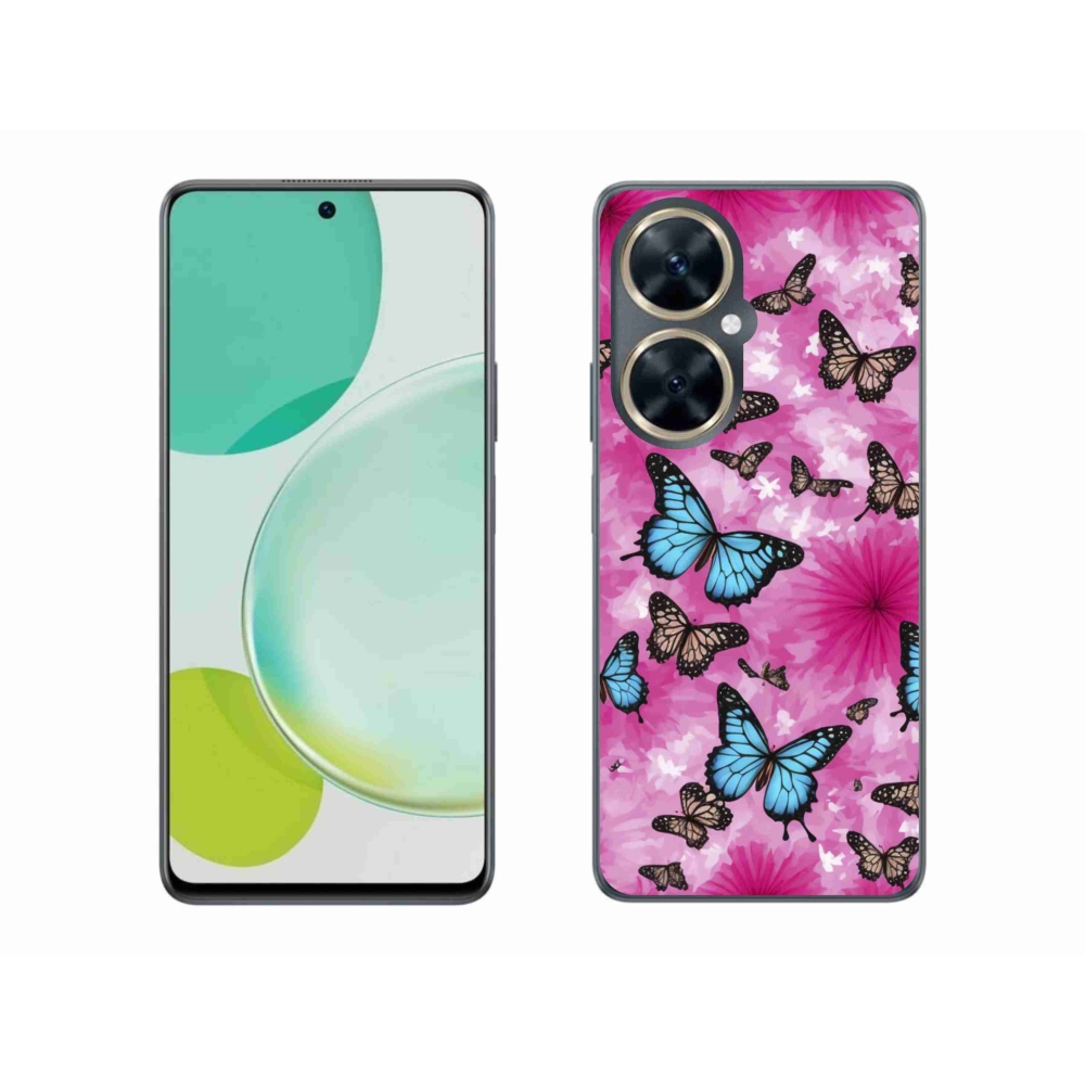 Gélový kryt mmCase na Huawei Nova 11i - motýlia záhrada