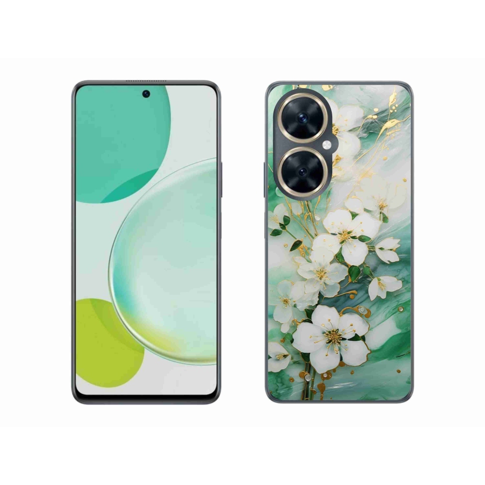 Gélový kryt mmCase na Huawei Nova 11i - nežné kvety