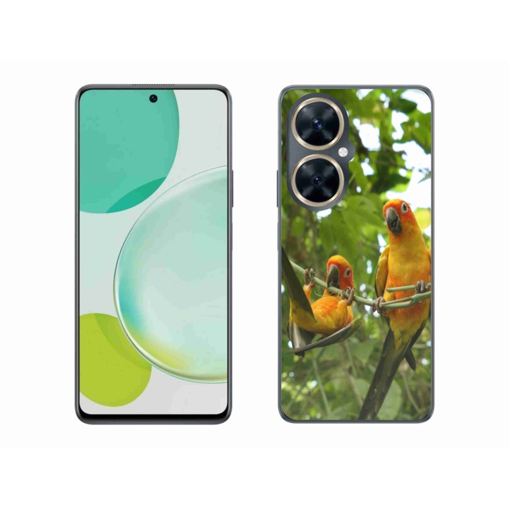 Gélový kryt mmCase na Huawei Nova 11i - papagáje aratingy