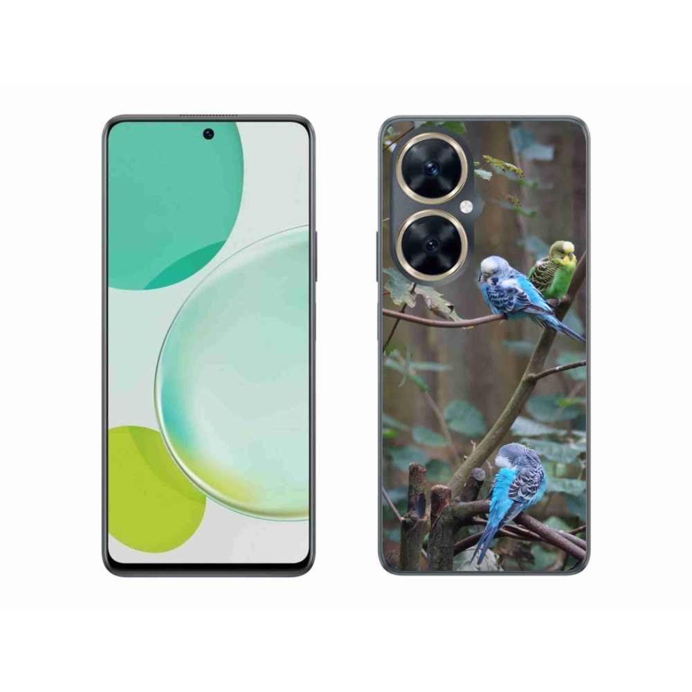 Gélový kryt mmCase na Huawei Nova 11i - papagáje na vetve