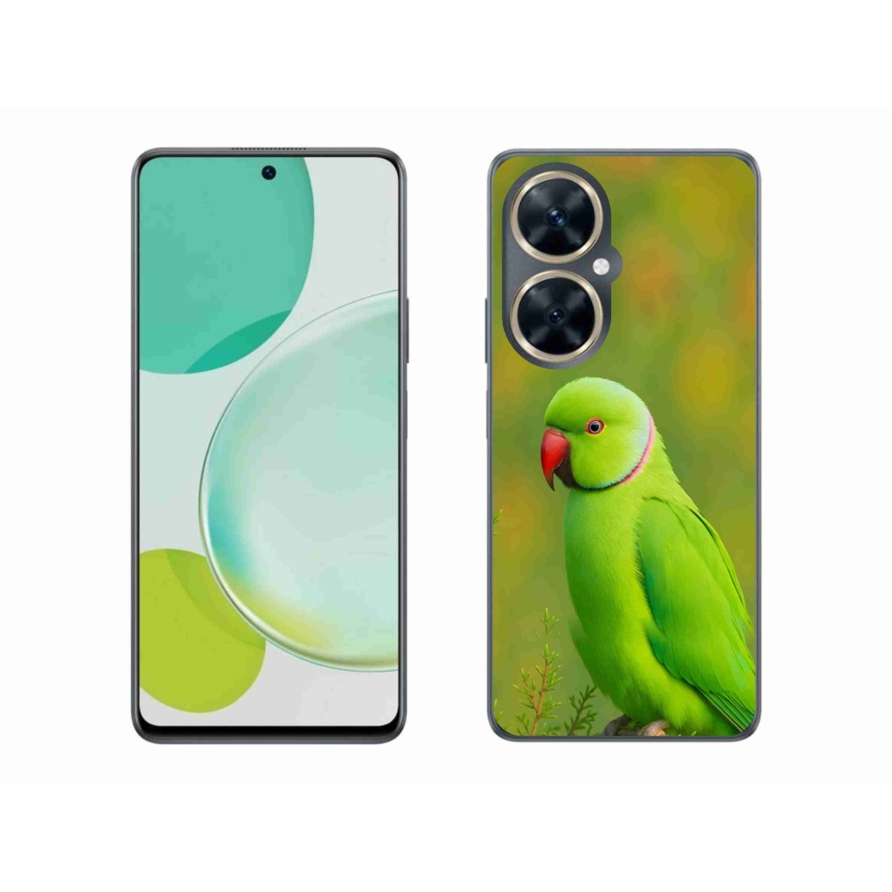 Gélový kryt mmCase na Huawei Nova 11i - papagáj Alexandr 2