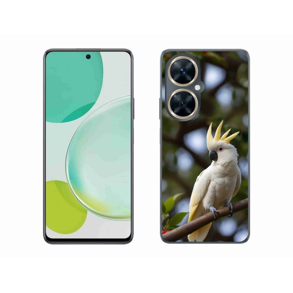 Gélový kryt mmCase na Huawei Nova 11i - papagáj kakadu 3