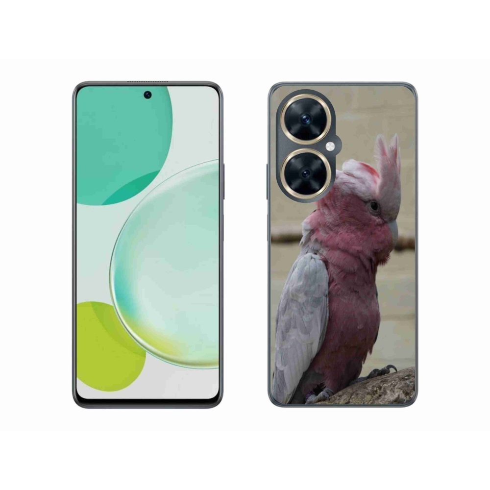 Gélový kryt mmCase na Huawei Nova 11i - papagáj kakadu ružový