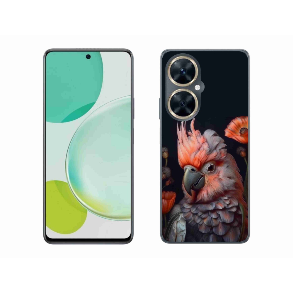 Gélový kryt mmCase na Huawei Nova 11i - papagáj kakadu vo farbách