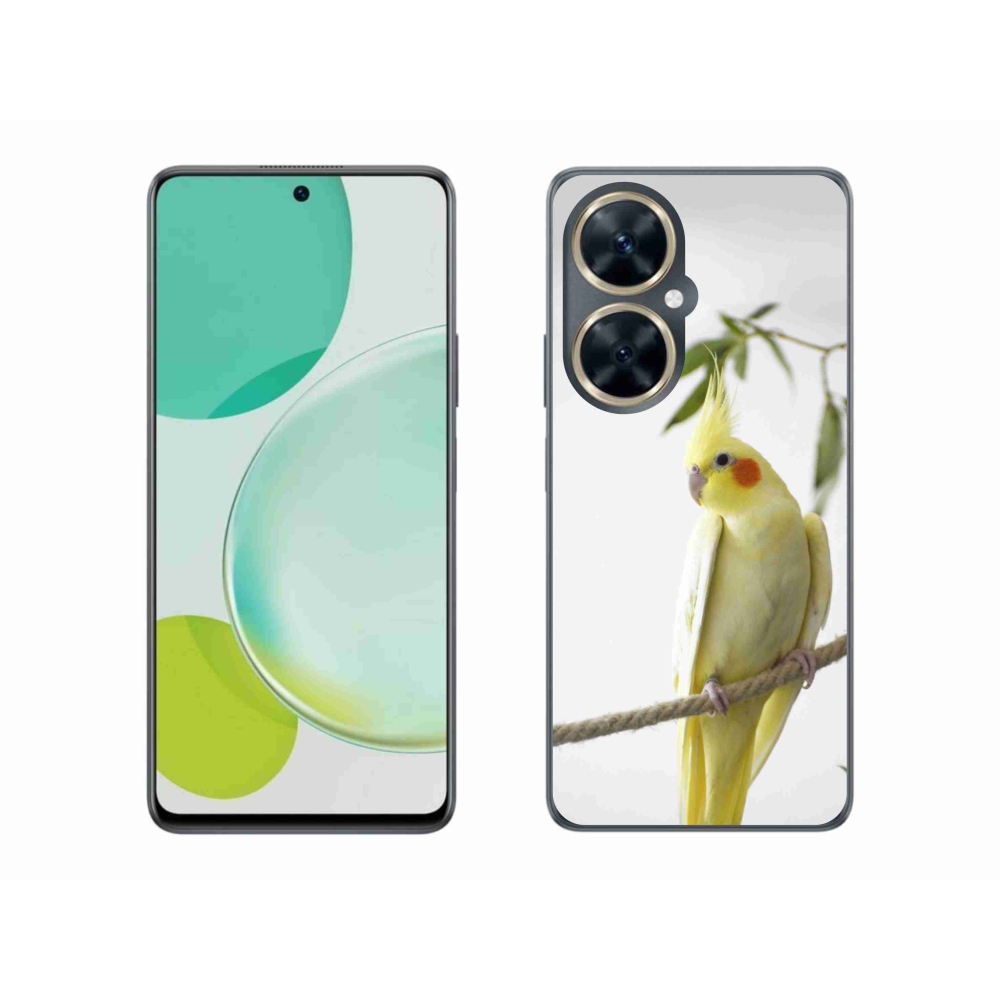Gélový kryt mmCase na Huawei Nova 11i - papagáj korela chocholatá