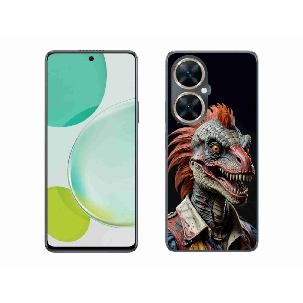 Gélový kryt mmCase na Huawei Nova 11i - punk dinosaurus